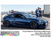 DZ161 Zero Paints Toyota 86/Scion FR-S/Subaru BRZ Paints Galaxy Blue Silica E8H 60ml Tamiya