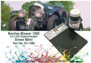 DZ237 Zero Paints Bentley Blower 4.5 Litre 1930 Green Paint 60ml Tamiya