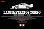 25418 [Limited Edition] 1/24 Lancia Stratos Turbo - Silver Color Plated Tamiya