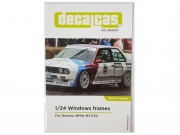 DCL-MSK001 Decalcas 1/24 BMW M3 E30 Window Masking