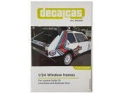 DCL-MSK008 Decalcas 1/24 Lancia Delta S4 Window Masking