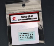 HD01-0046 1/24 Nissan GTR R32 Metal LOGO Hobby Design Detail Parts