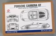 HD02-0378 1/24 Porsche Carrera GT Detail-up Set For Tamiya 24275（PE+Metal parts+Resin）Hobby Design