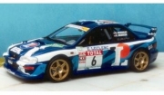 Tk24/109 Subaru Impreza WRC Rousselot 1er Touquet 2001 for Tamiya Renaissance Decal