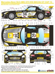 SK24007 SLS AMG GT3 Macau GT Cup 2013 #36