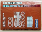 HD02-0320 1/12 Chain Set For Honda RC211V\\\"03& Honda RC211V\\\"06 For T （PE+Metal parts+Re