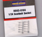 HD03-0166 1/24 Seatbelt Socket Hobby Design