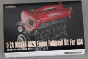 HD03-0331 1/24 Nissan RB26 Engine Full detail Kit For R34 Hobby Design