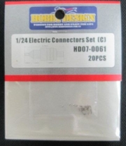 HD07-0061 1/24 Electric Connectors Set (C) Hobby Design