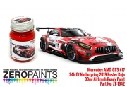 DZ572 Mercedes AMG GT3 17 ADAC Total 24h of Nurburgring 2019 Red Paint 30ml Zero Paints ZP­-1642