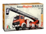 3784S 1/24 IVECO-Magirus DLK 23-12 Fire Ladder Truck Italeri