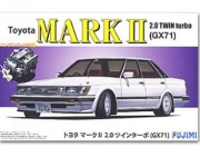 03911 1/24 Toyota Mark II 2.0 Twin Turbo GX71 w/Window Frame Masking Fujimi