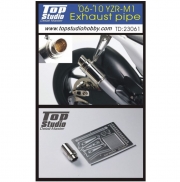 TD23061 1/12 06' - 10' YZR-M1 Exhaust Pipe Top Studio