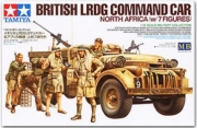 32407 1/35 British LRDG Command Car Chevrolet North Africa w/7 Figures  Tamiya