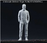[Preorder Reservation ~5/3] R043-0004 1/43 Driver Figure Type N.M (Standing) Divenine MFH