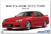 05750 1/24 Nissan ER34 Skyline 25GT-X Turbo '98 Aoshima