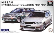 [Preorder Reservation 5/3] 04613 1/24 Nissan Stagea Autech Version 260RS/25X Four Fujimi
