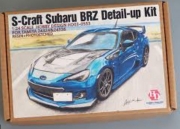 HD03-0553 1/24 S-Craft Subaru BRZ Detail-up Kit For Tamiya 24324&24336(Resin+PE+Decals)