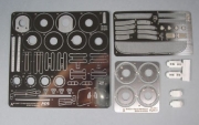 KE-24045 1/24 New Fiat 500 Detail-Up Etching parts for Fujimi