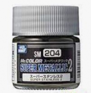 SM-204 Super Stainless 2 (Super Metallic)10ml