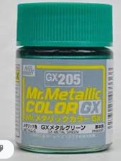 GX-205 Metal Green (메탈릭)18ml