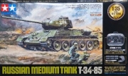 [사전 예약] 48216 RC 1/35 Russian T-34/85 w/Control Unit