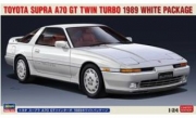 20504 1/24 Toyota Supra A70 GT Twin Turbo 1989 White Package