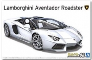05866 1/24 '12 Lamborghini Aventador Roadster Aoshima